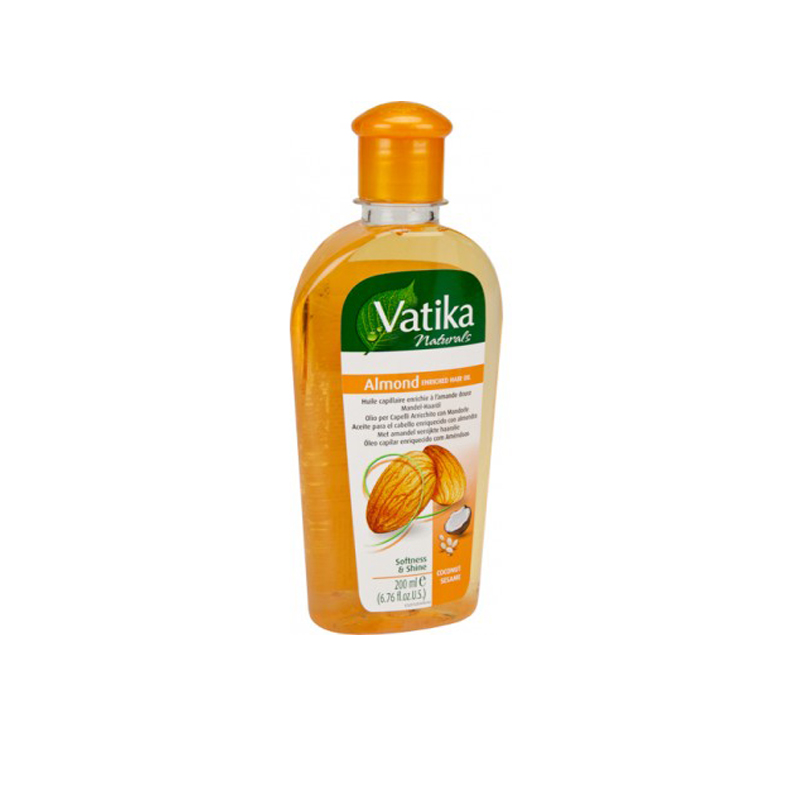 Vatika Almond Enriched Hair Oil 200 g - Spice on Wheels