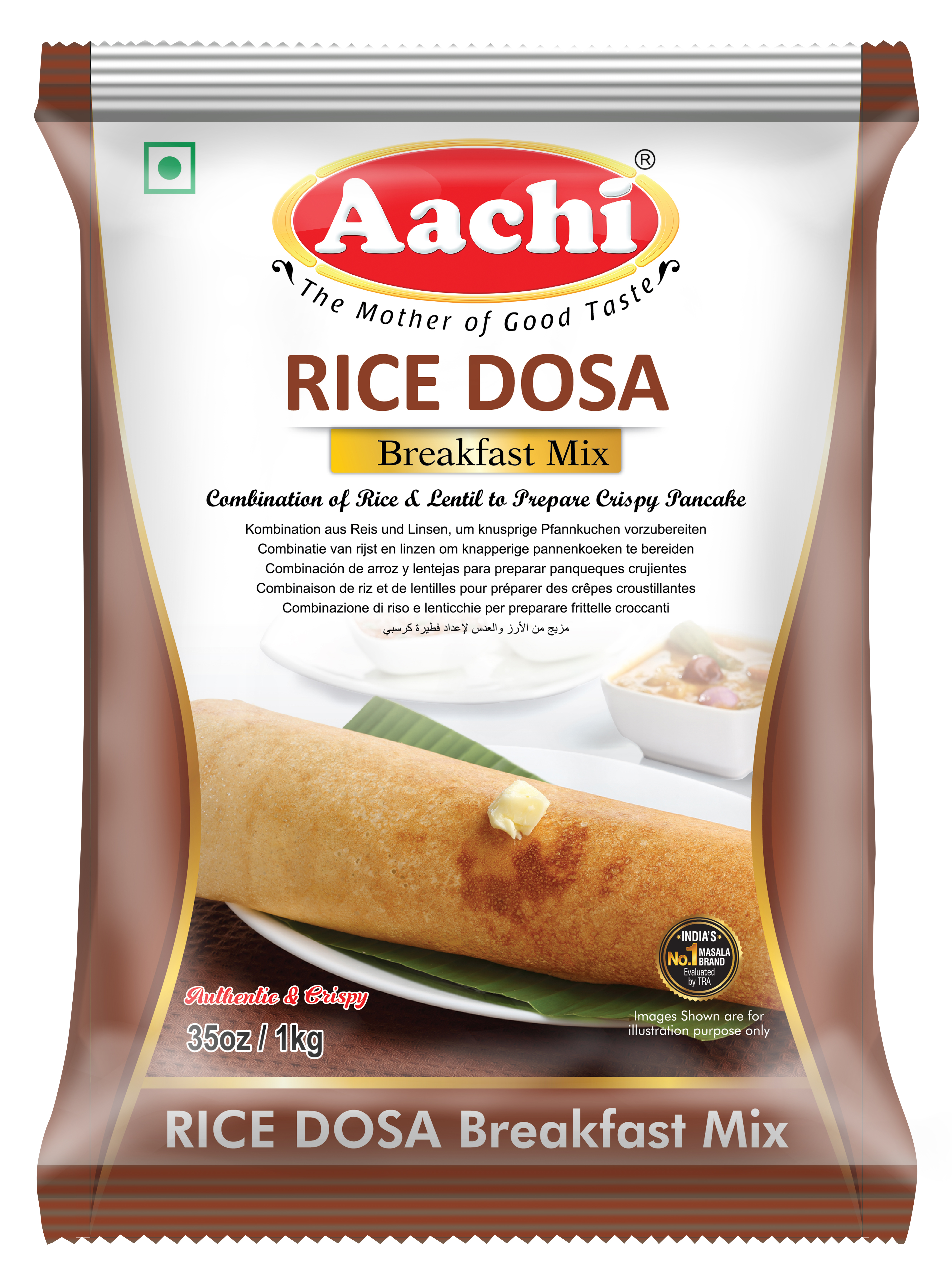 Aachi Rice Dosa mix 1kg - Spice on Wheels