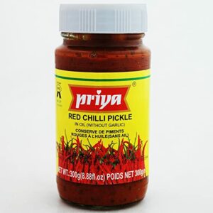 Priya Red Chilli Pickle (without Garlic) 300g